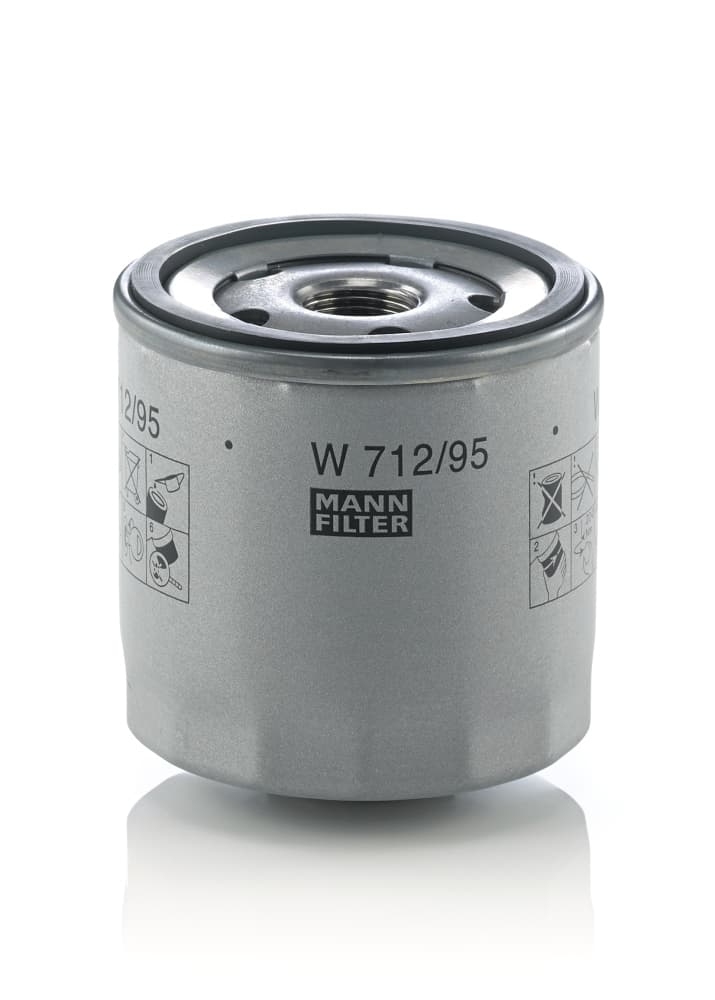 MANN-FILTER Olejový filter W71295 1