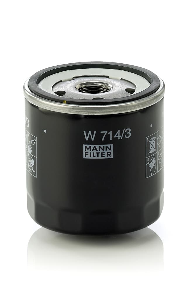 MANN-FILTER Olejový filter W7143 1