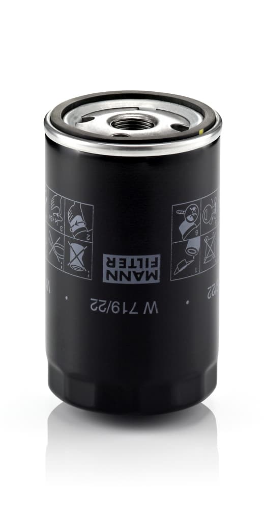 MANN-FILTER Olejový filter W71922 1