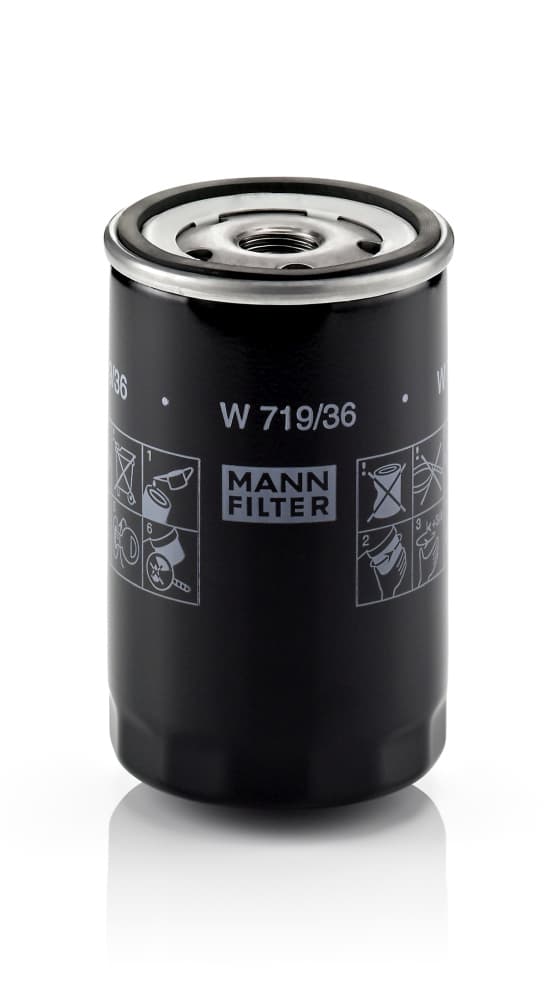 MANN-FILTER Olejový filter W71936 1