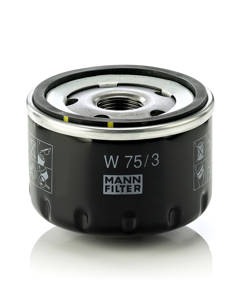 MANN-FILTER Olejový filter W753 1