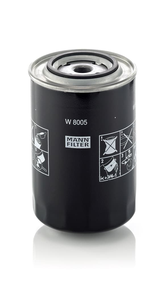 MANN-FILTER Olejový filter W8005 1