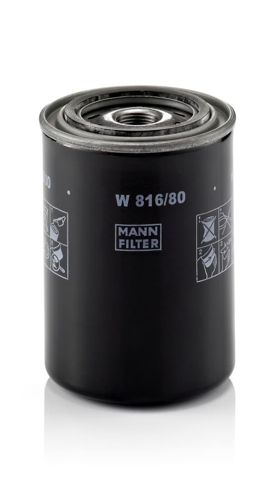 MANN-FILTER Olejový filter W81680 1
