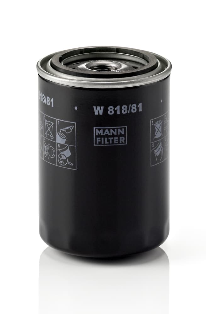 MANN-FILTER Olejový filter W81881 1