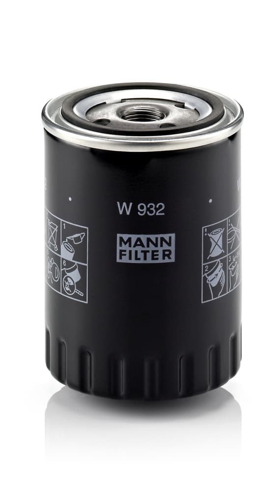 MANN-FILTER Olejový filter W932 1