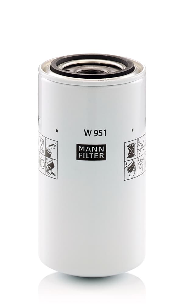 MANN-FILTER Olejový filter W951 1