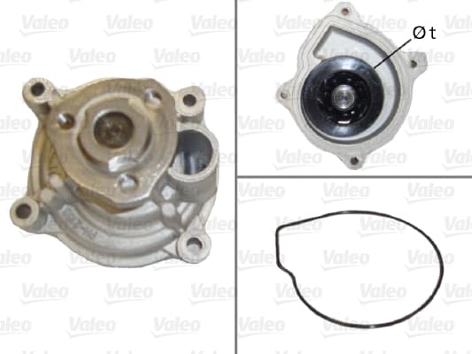 VALEO Vodné čerpadlo, chladenie motora 506867 1