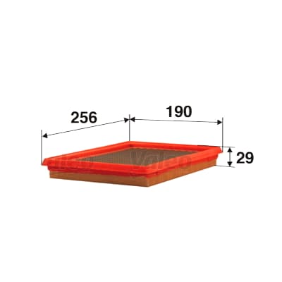 VALEO Vzduchový filter 585329 1