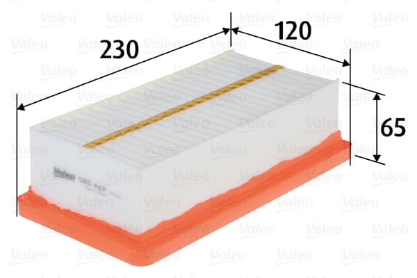 VALEO Vzduchový filter 585469 1