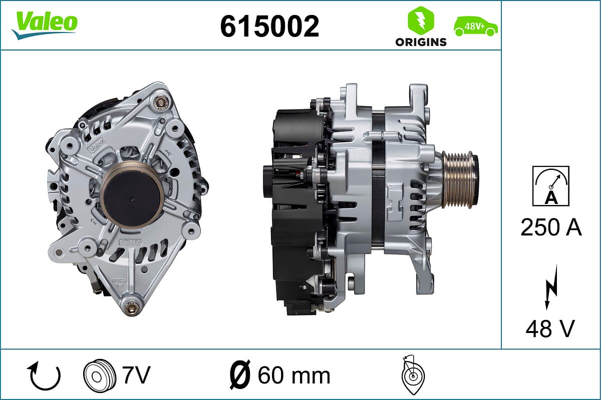 VALEO Generátor zapaľovania 615002 1