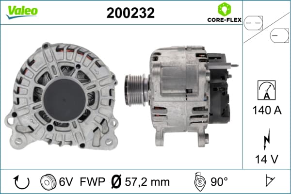 VALEO Alternátor 200232 1