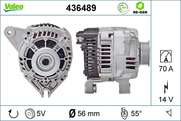 VALEO Alternátor 436489 1