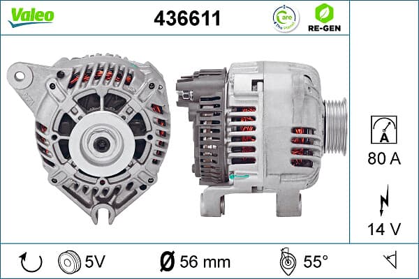 VALEO Alternátor 436611 1