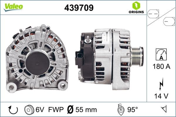 VALEO Alternátor 439709 1