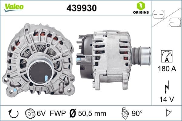 VALEO Alternátor 439930 1