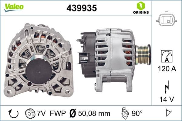 VALEO Alternátor 439935 1