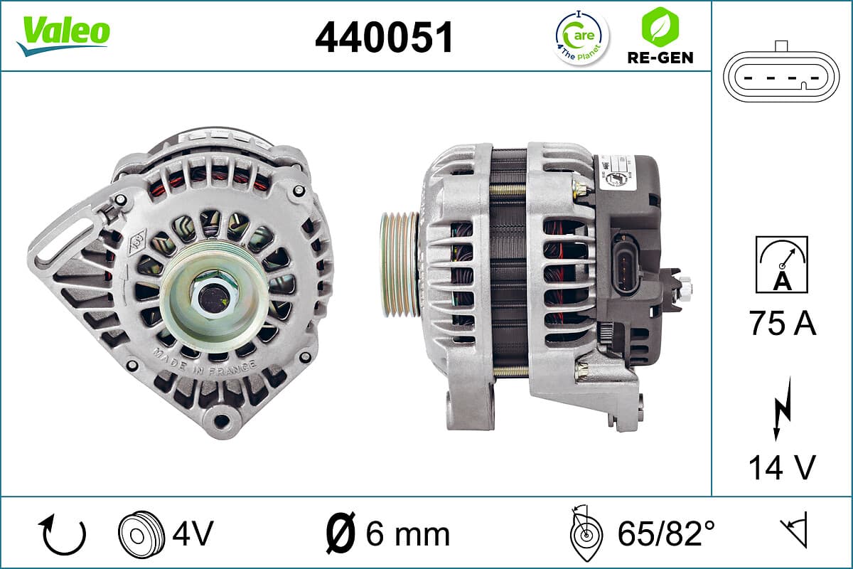 VALEO Alternátor 440051 1