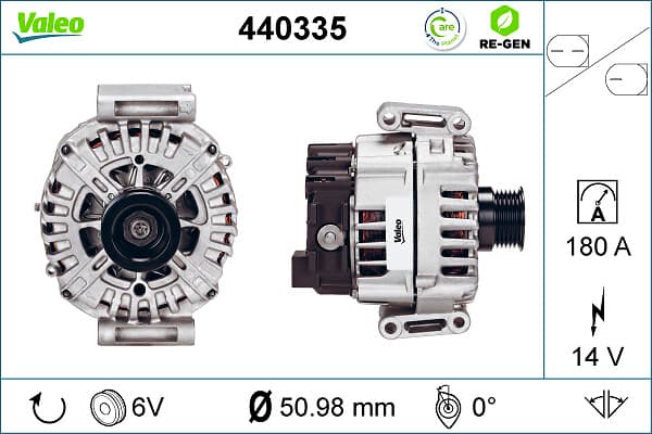 VALEO Alternátor 440335 1