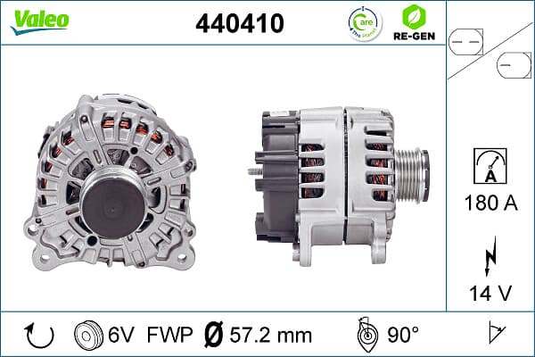 VALEO Alternátor 440410 1