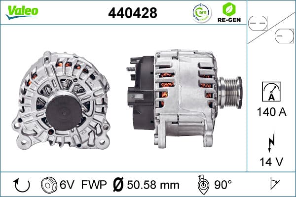 VALEO Alternátor 440428 1