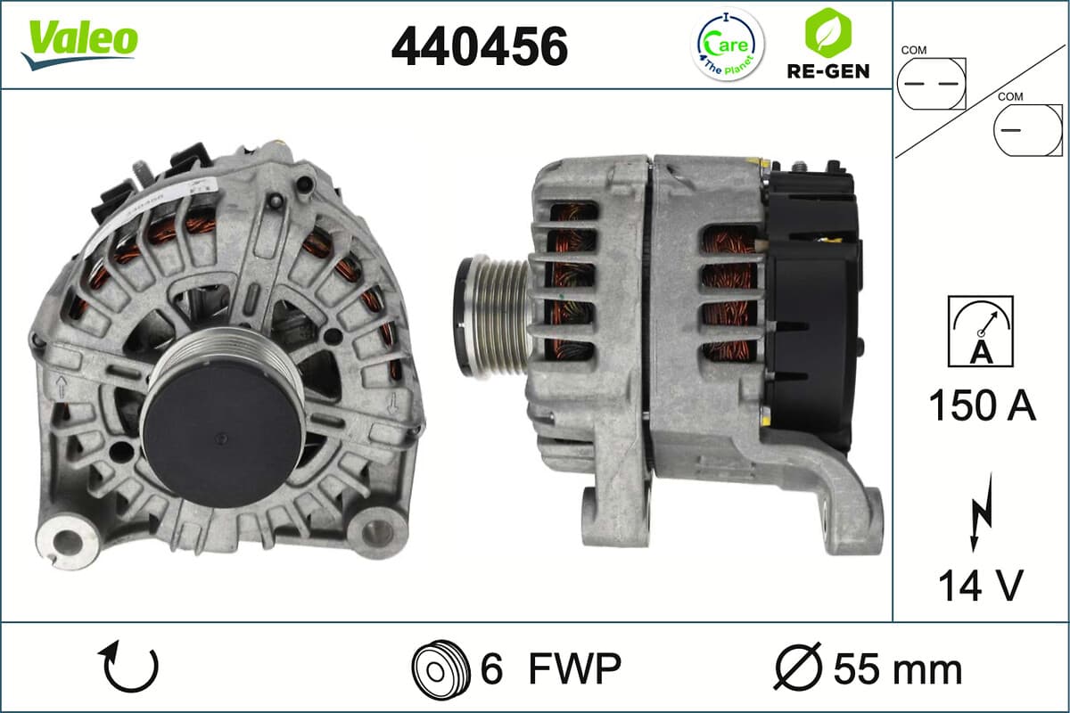 VALEO Alternátor 440456 1