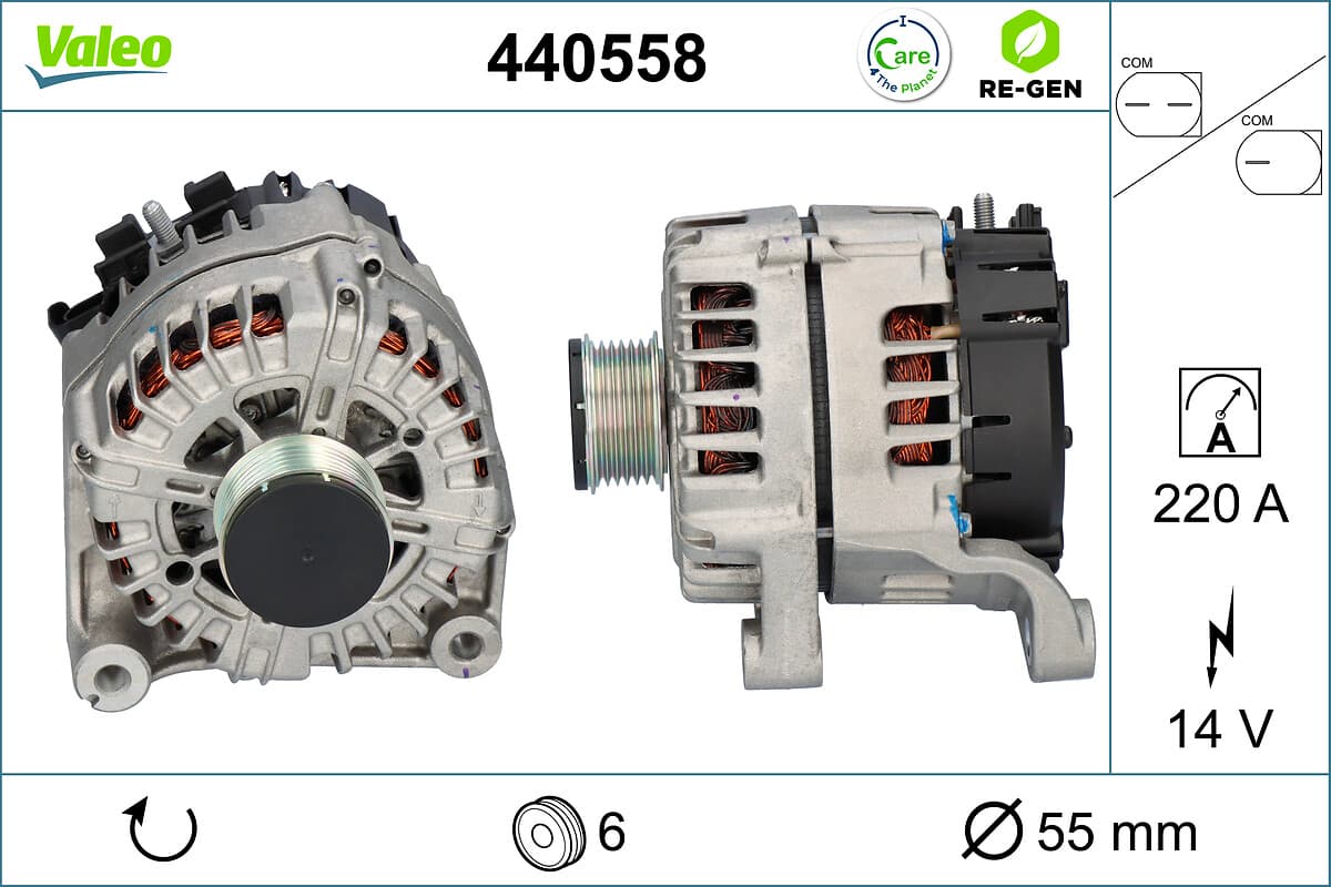 VALEO Alternátor 440558 1