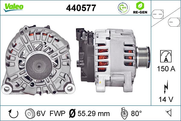 VALEO Alternátor 440577 1