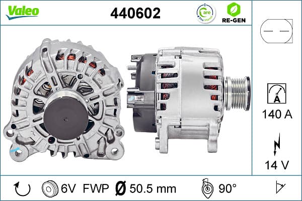VALEO Alternátor 440602 1
