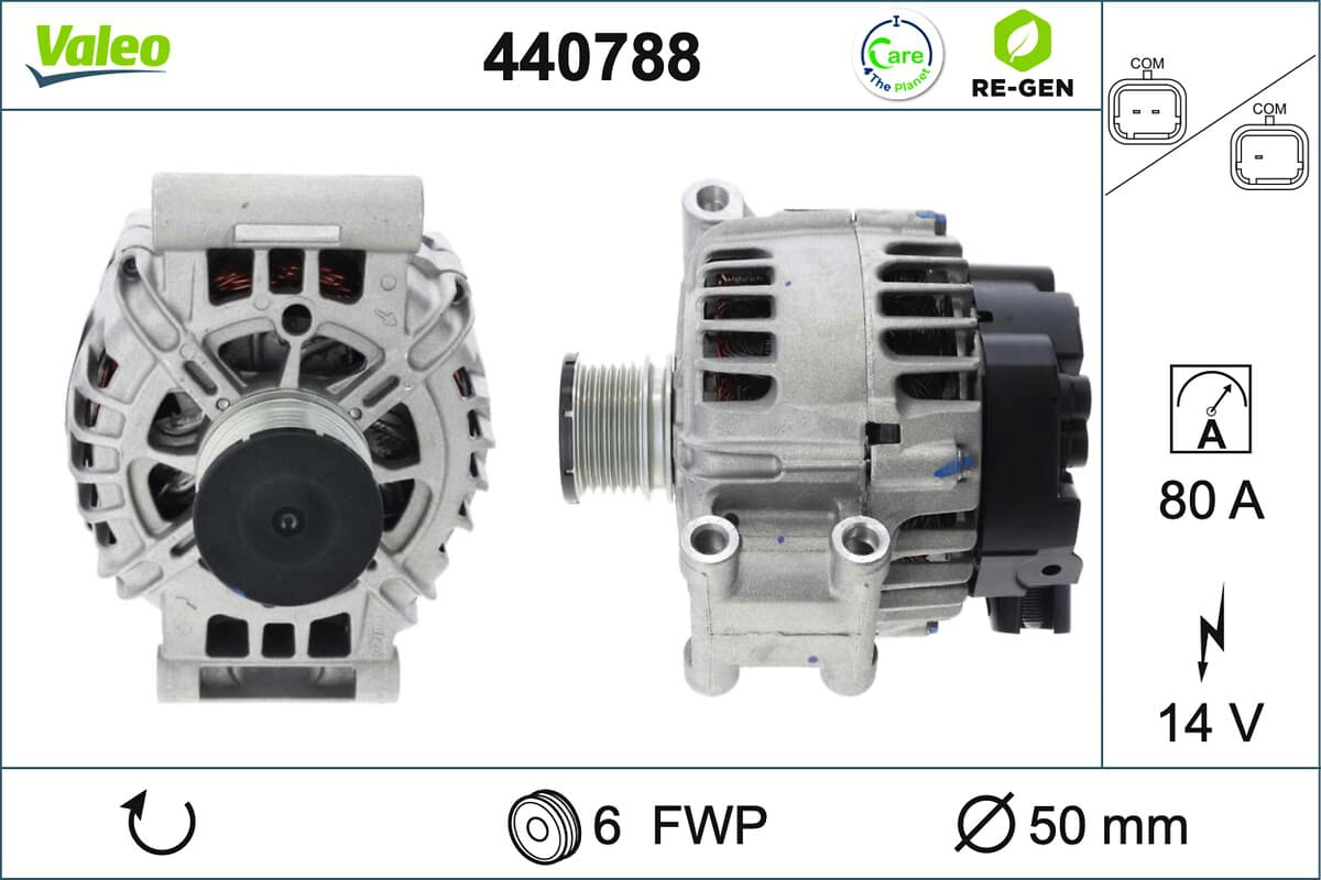 VALEO Alternátor 440788 1