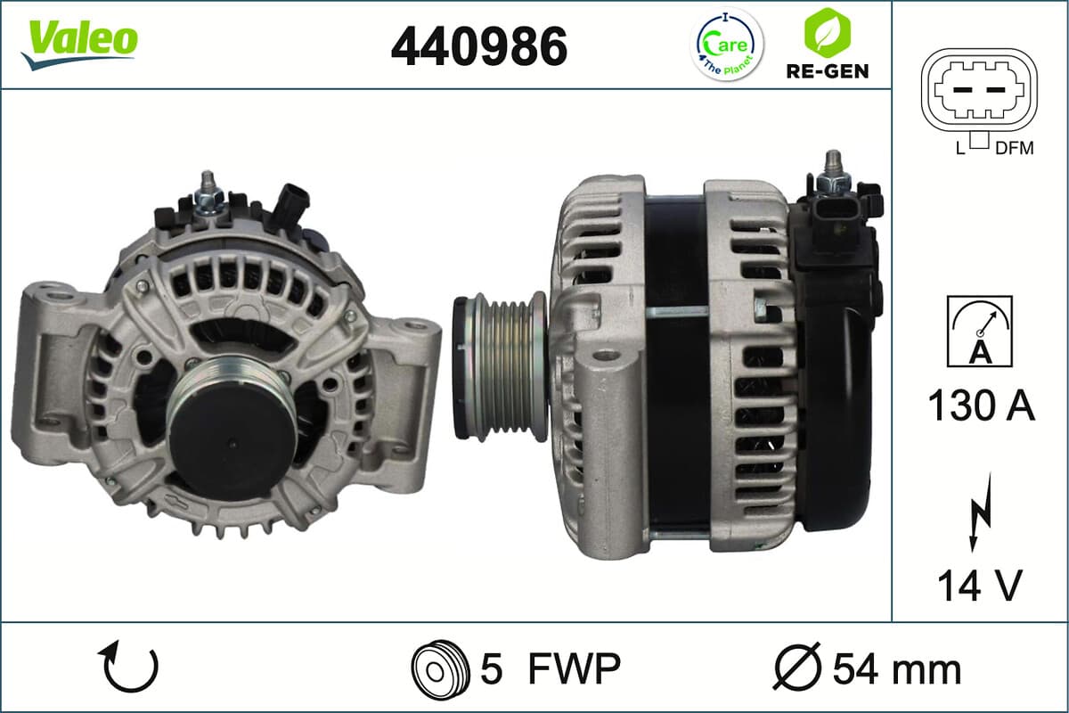 VALEO Alternátor 440986 1