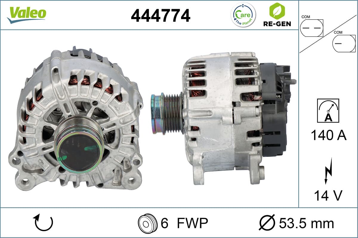 VALEO Alternátor 444774 1