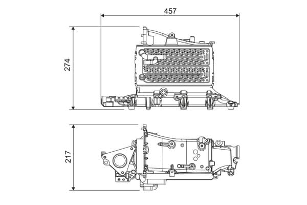 VALEO Chladič plniaceho vzduchu 818685 1