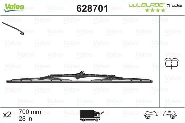 VALEO Stieracia lišta 628701 1