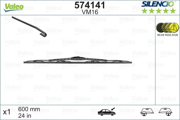 VALEO Stieracia lišta 574141 1