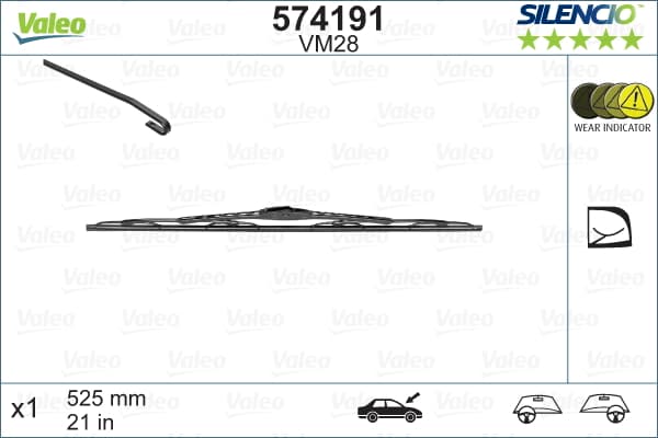 VALEO Stieracia lišta 574191 1