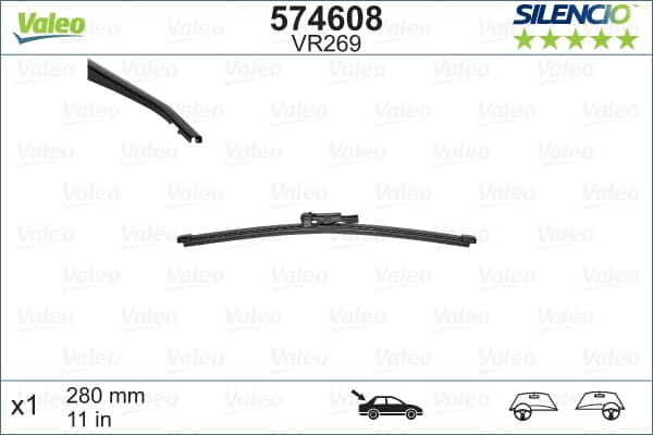 VALEO Stieracia lišta 574608 1