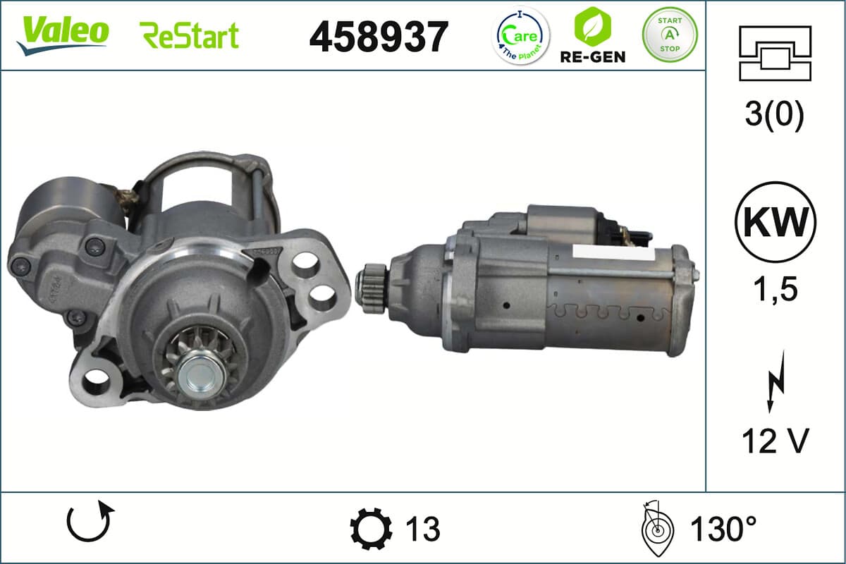 VALEO Štartér 458937 1