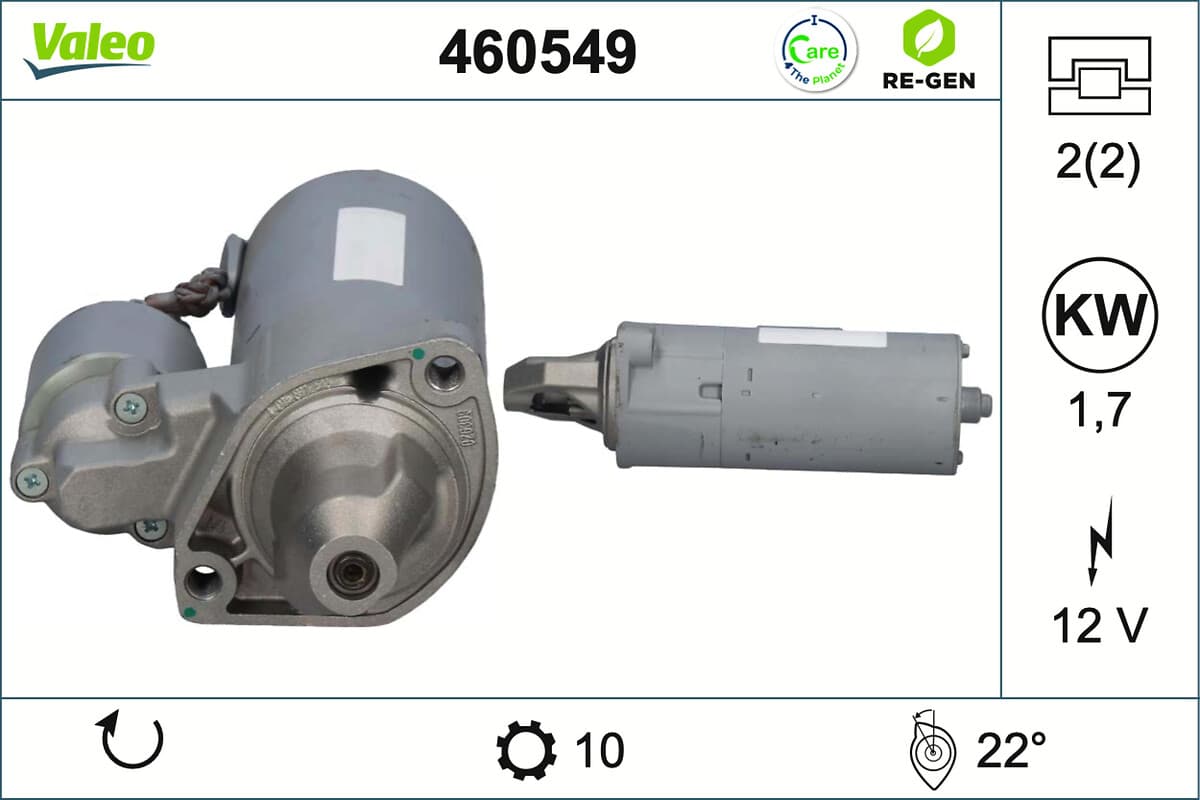 VALEO Štartér 460549 1