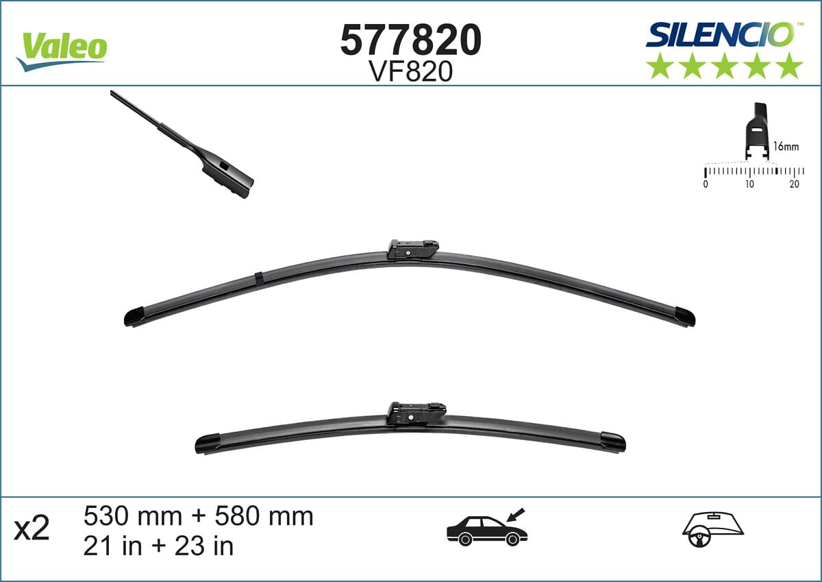 VALEO Stieracia lišta 577820 1