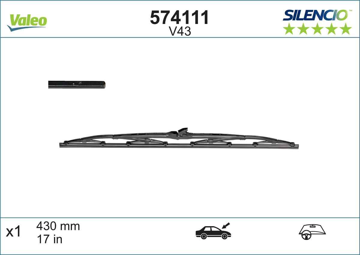 VALEO Stieracia lišta 574111 1
