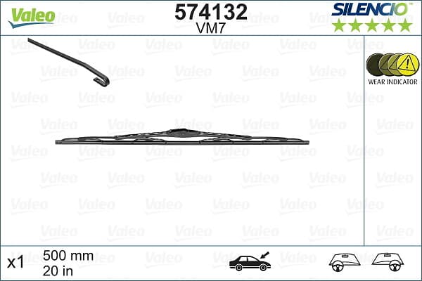 VALEO Stieracia lišta 574132 1