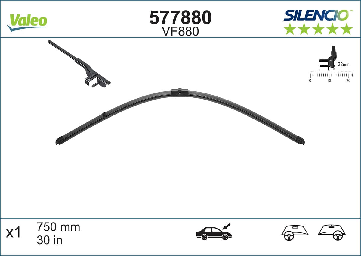 VALEO Stieracia lišta 577880 1