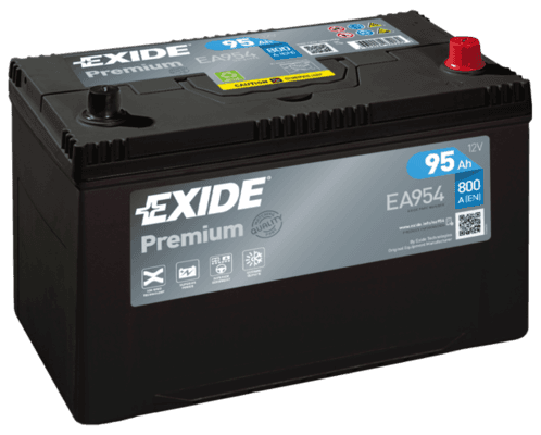 EXIDE Štartovacia batéria EA954 1