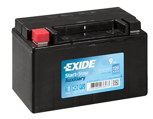 EXIDE Štartovacia batéria EK091 1