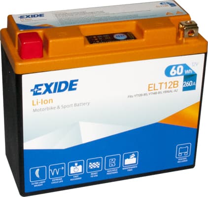 EXIDE Štartovacia batéria ELT12B 1