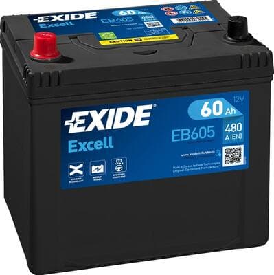 EXIDE Štartovacia batéria EB605 1