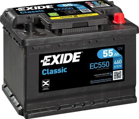 EXIDE Štartovacia batéria EC550 1