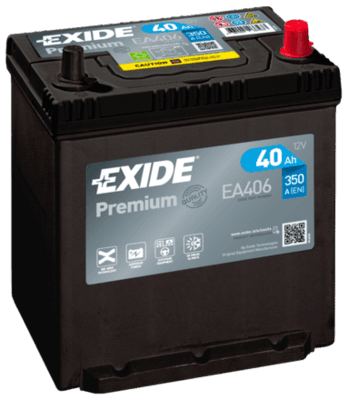 EXIDE Štartovacia batéria EA406 1