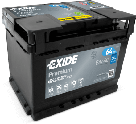 EXIDE Štartovacia batéria EA640 1