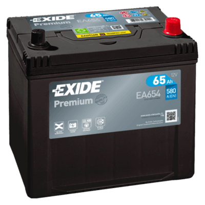 EXIDE Štartovacia batéria EA654 1